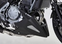 Vorschaubild BODYSTYLE Raceline Bugspoiler ABS Kunststoff schwarz-matt für KAWASAKI Z650, Z650 RS