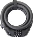 Vorschaubild CONTEC Zahlen-Spiralkabelschloss PowerLoc 185 cm schwarz Ø 15 mm, Sicherheitsstufe: 7