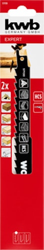 kwb Säbel-Sägeblatt Holz Bau 228mm (2St) 571130