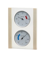 Infraworld Klimamessstation mit Glas-Holzrahmen in Espe