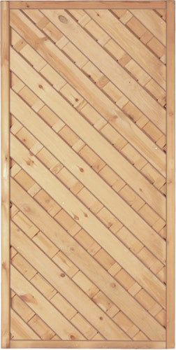 T&J MAXI DIAGONAL Lamellenzaun 90 x 180 cm