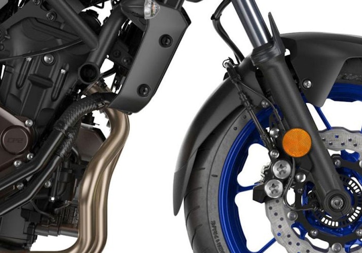 BODYSTYLE Kotflügelverlängerung vorne ABS Kunststoff schwarz-matt für YAMAHA MT-07, Tracer 7/GT
