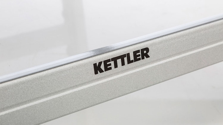 Kettler Hocker BASIC PLUS, Aluminium Silber / Outdoorgewebe Anthrazit