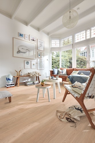 MEISTER Laminatboden MeisterDesign. laminate LL 150 2052 x 220 x 8 mm 07112 Stiftseiche Natural Wood-Struktur