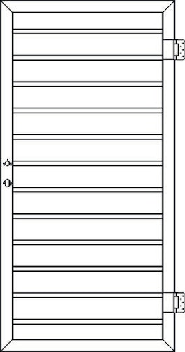 OSMO Multi-Fence Einzeltor auf Maß inkl. Beschlagset