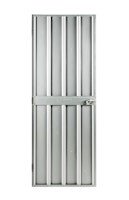 Globel Zusatzschwingtür 176x66 cm, silber metallic, für Skillion, Lean To, Dream