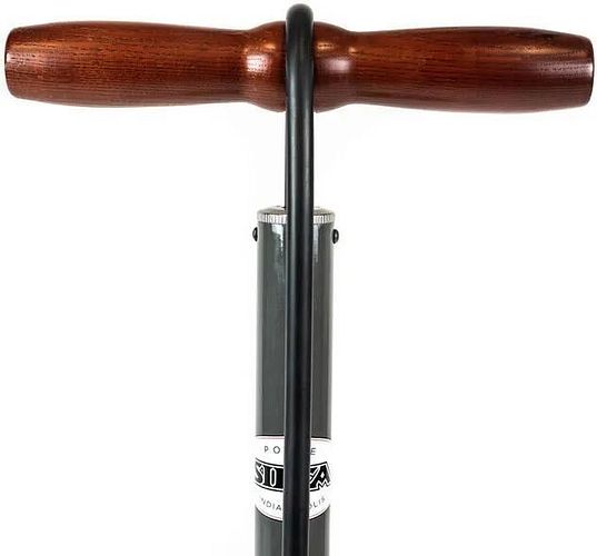 Silca Pista Plus Standpumpe grau