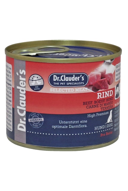 Dr. Clauder's Selected Meat Pre Biotics 200g Dosen HundenassfutterVorschaubild