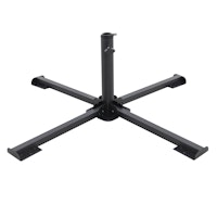 doppler Plattenständer Universal, Stahl Schwarz