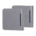 Vorschaubild Griffwerk GATE | DESIGN MANUFAKTUR 1.0 -Edelstahl Optik Bandsatz 3tlg Office