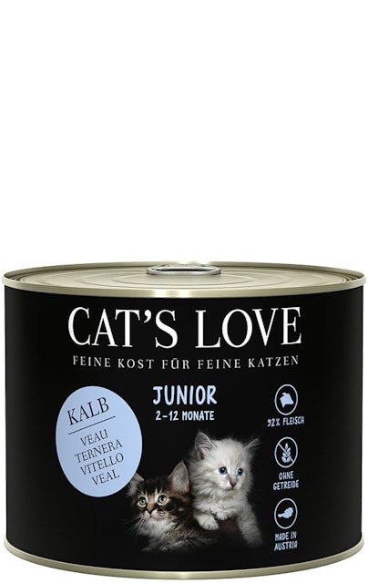 Cat's Love Junior 200g Dose KatzennassfutterVorschaubild