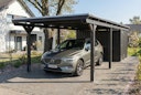 Vorschaubild Skan Holz Emsland - Flachdach Carport aus Leimholz Breite 340 cm