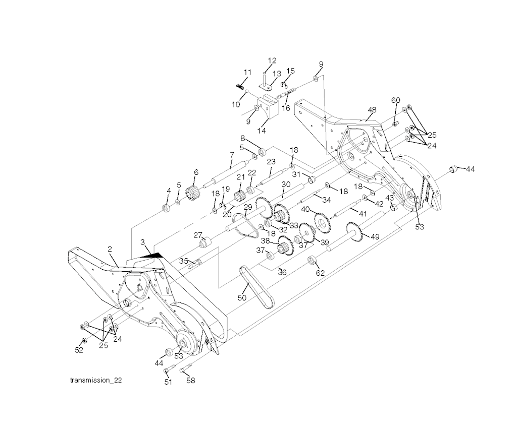 Explosionszeichnung Ersatzteile