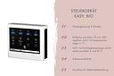 Vorschaubild Karibu 9 kW Bio-Kombiofen Saunaofen anthrazit inkl. Steuergerät EASY schwarz - Sparset