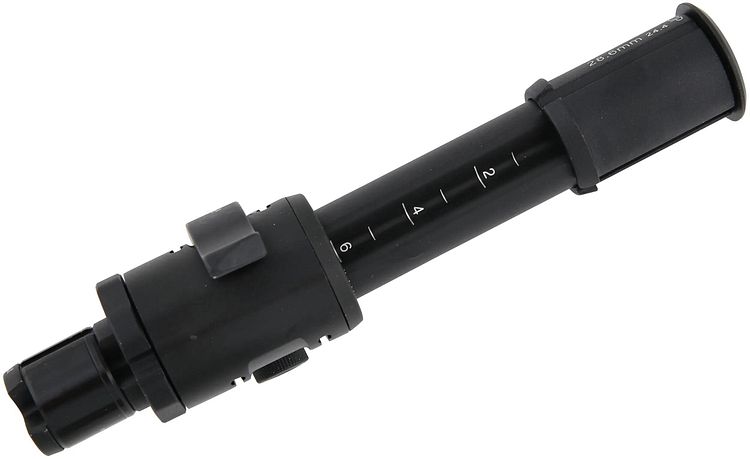 by,schulz Lenkerverstellsystem Speedlifter Classic 1 1/8 Zoll schwarz T6", Auszug 60 mm, Ø 24,4 mm