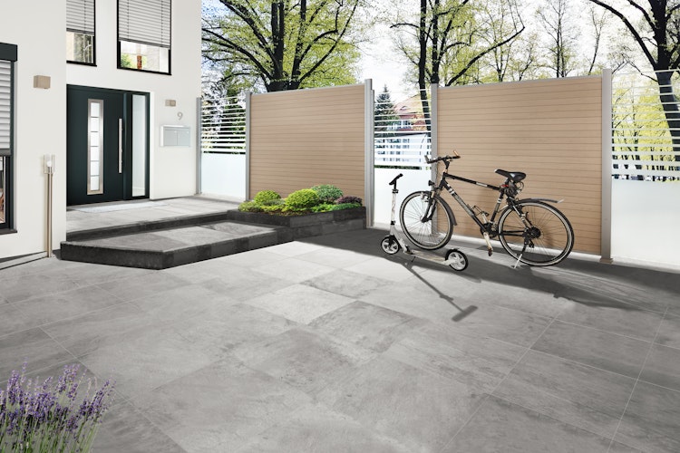 TraumGarten System WPC Classic Zaun-Set