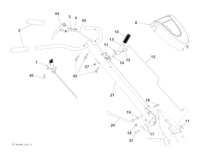Husqvarna Motorhacken 960910018 TR 430 Dual