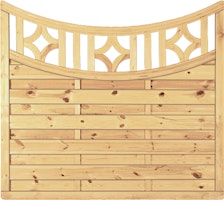 T&J ANTIKZAUN-Serie Doppelbogen II 180 x 160/140 cm