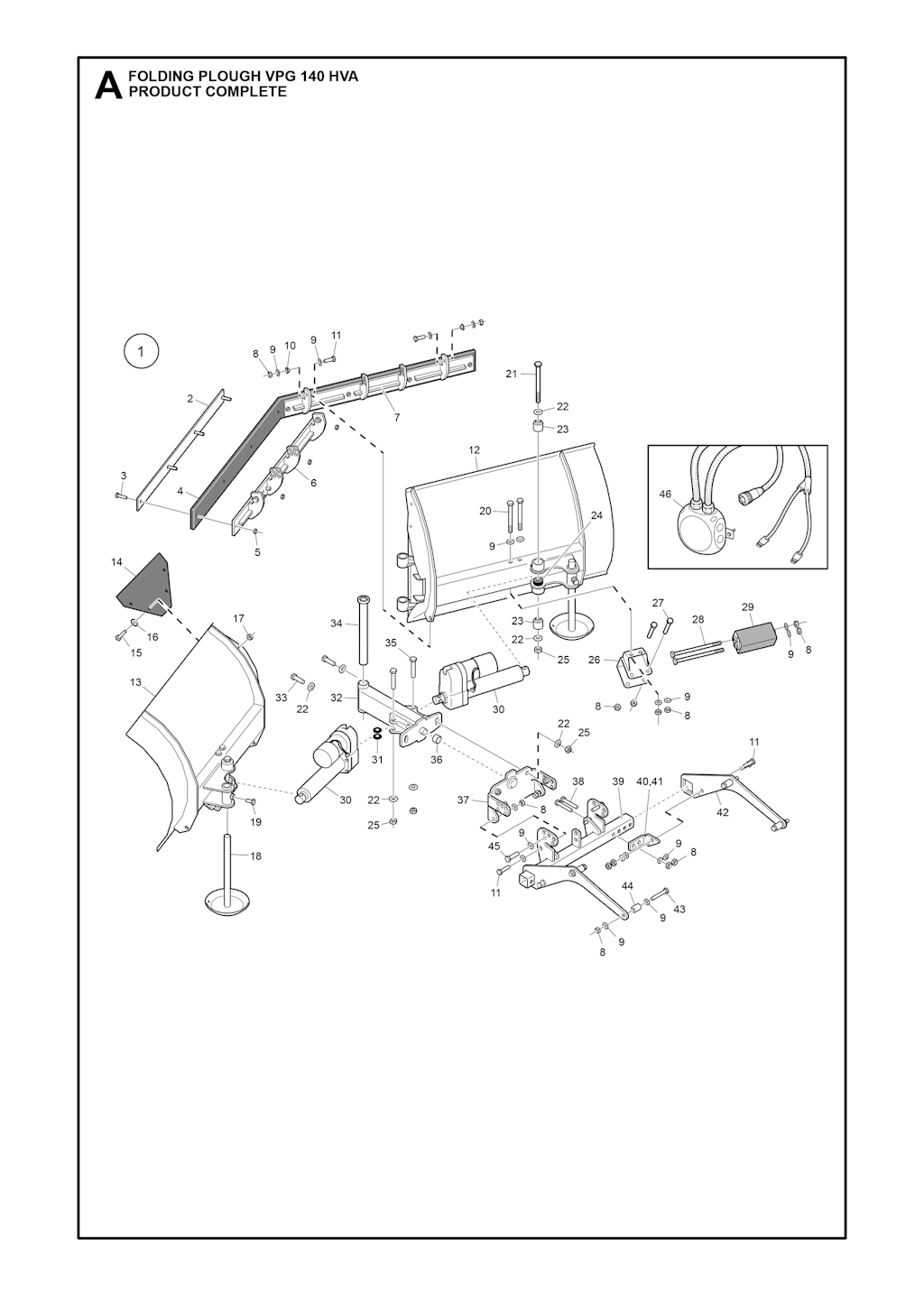 Explosionszeichnung Ersatzteile
