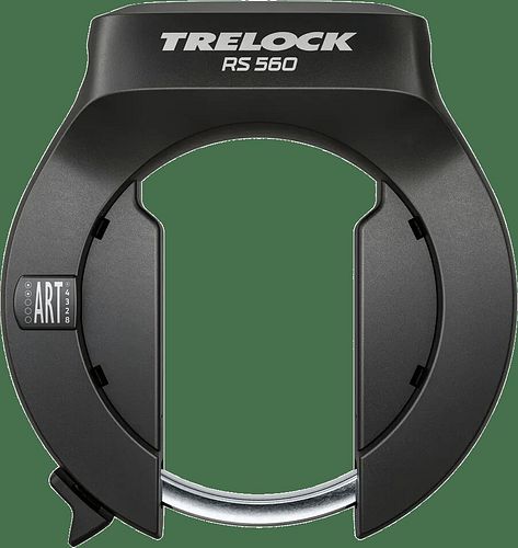 Trelock Rahmenschloss-Set RS 560 schwarz,rot nicht abziehbarer Schlüssel