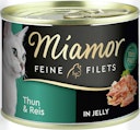 Vorschaubild Miamor Feine Filets in Jelly 185g Dose Katzennassfutter