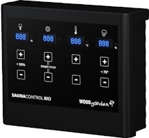 Karibu Steuergerät Easy Bio schwarz für Starkstrom Öfen