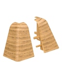 Vorschaubild HARO Außenecke Eiche Kunststoff f. Steck-SL 19x39 (2 Stk/Pack)