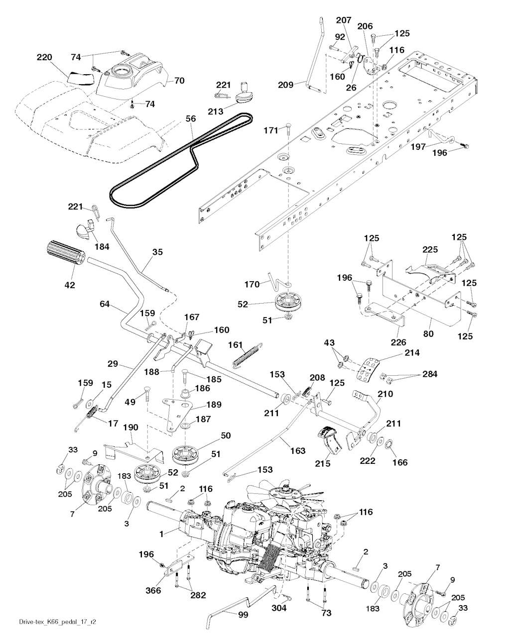 Explosionszeichnung Ersatzteile