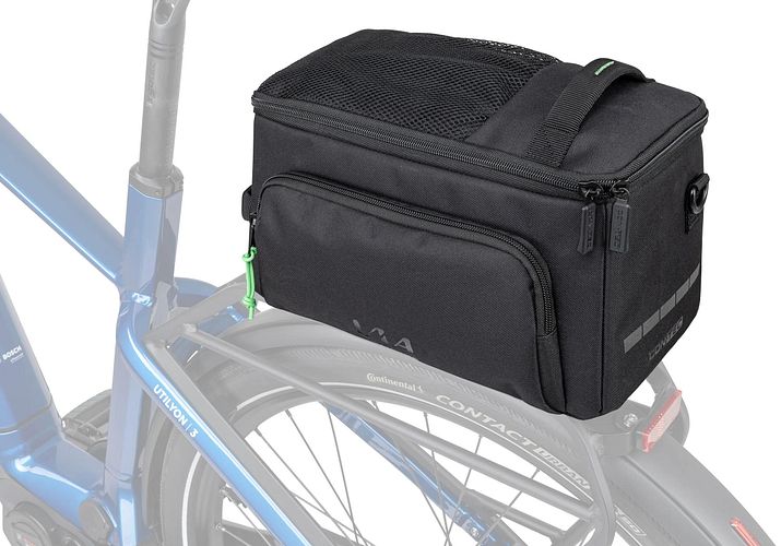 CONTEC Via Commuter Gepäckträgertasche schwarz