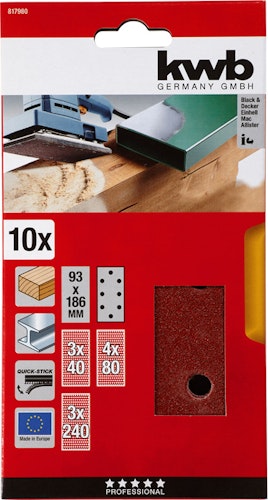 kwb Q-ST.10Str Kor.gl 93x186 sort 817980