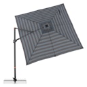 Vorschaubild doppler Pendelschirm myZONE 280 x 280, Aluminium Anthrazit / 100 % Polyester 180 g/m²