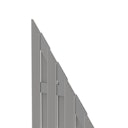 Vorschaubild TraumGarten Jumbo WPC Alu-Design 74x179/90 cm