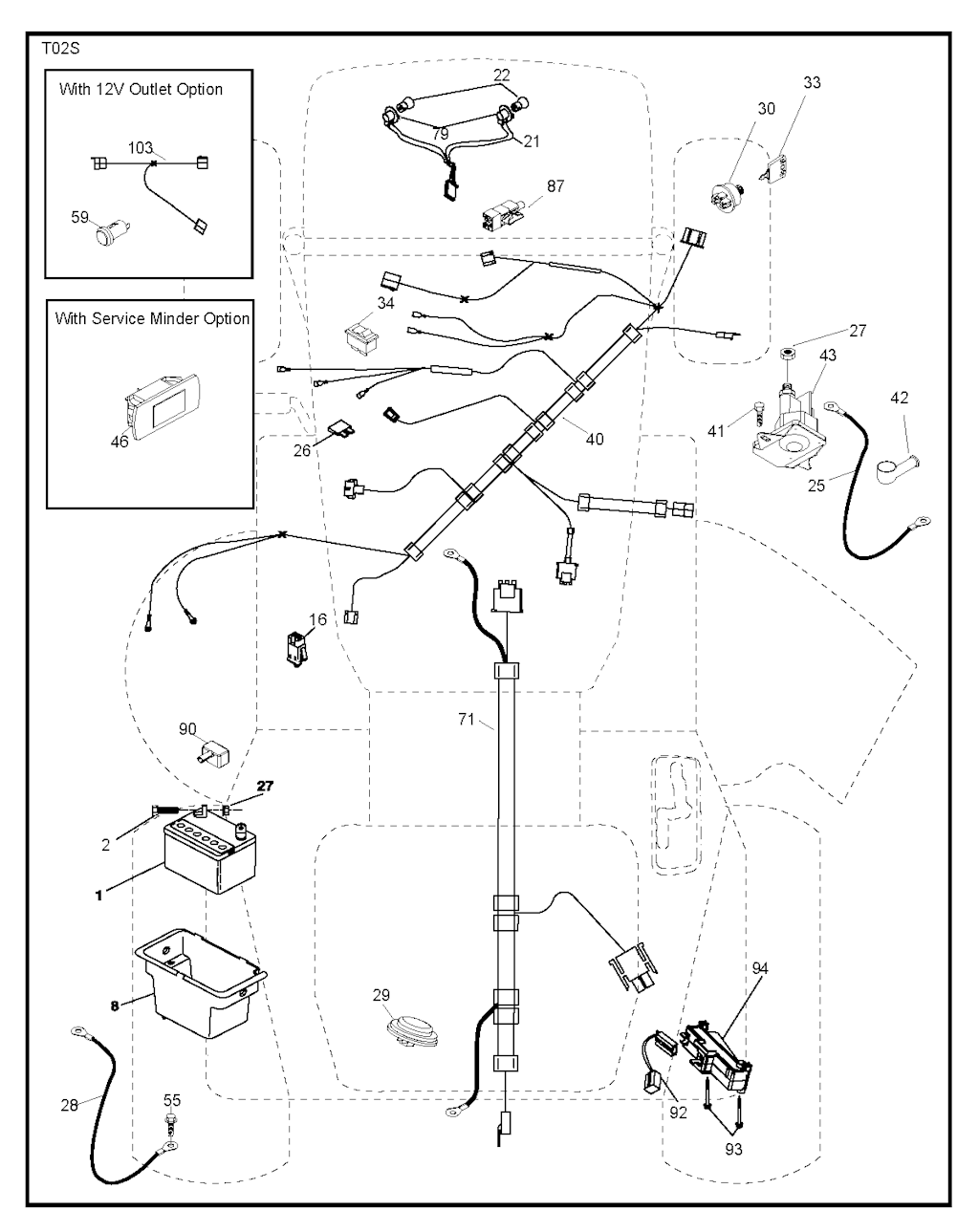 Explosionszeichnung Ersatzteile