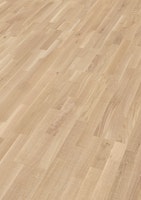 MEISTER Parkettboden MeisterParkett. longlife PC 200 2400 x 200 x 13 mm 9042 Eiche lebhaft weiß Vintage-Struktur, gebürstet ultramattlackiert