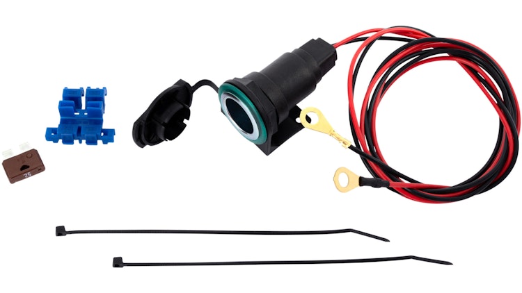 Baas Steckdose mit Stopfdeckel