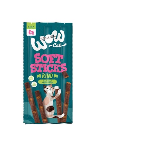 WOW 6x5g Soft Sticks Katzensnack