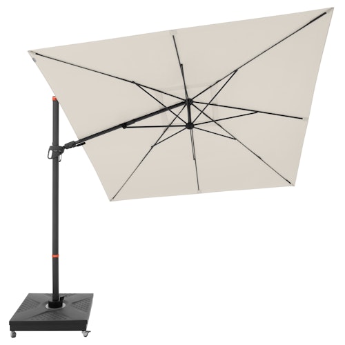 doppler Pendelschirm myZONE 280 x 280, Aluminium Anthrazit / 100 % Polyester 180 g/m²