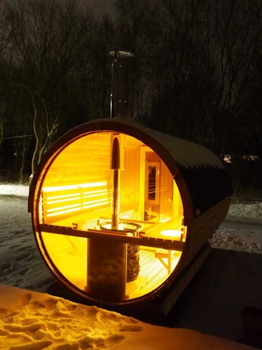 Wolff Finnhaus Saunafass 400 de luxe