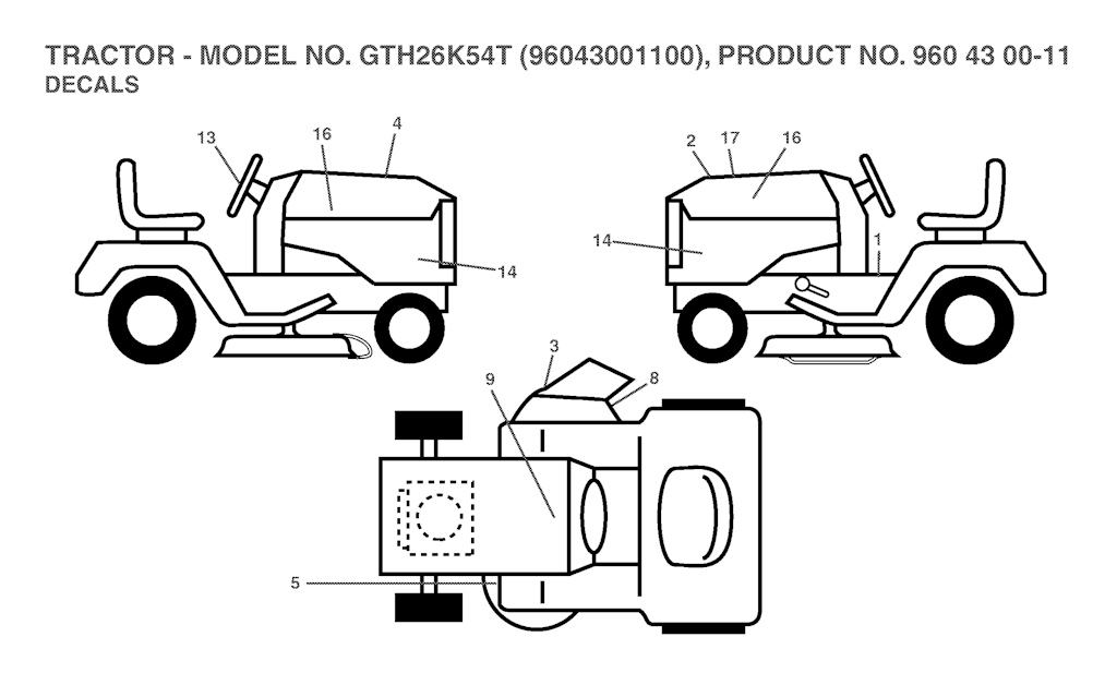 Explosionszeichnung Ersatzteile