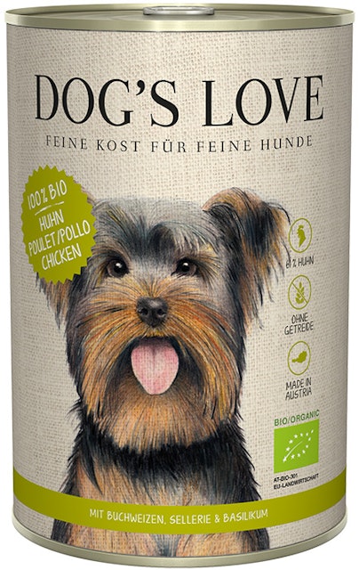 Dog's Love Bio 400g Dose HundenassfutterVorschaubild