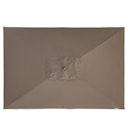 Vorschaubild doppler Mittelmastschirm ALU WOOD 300 x 200 Auto-Tilt, Aluminium Esche-Optik / 100 % Polyester 180 g/m²