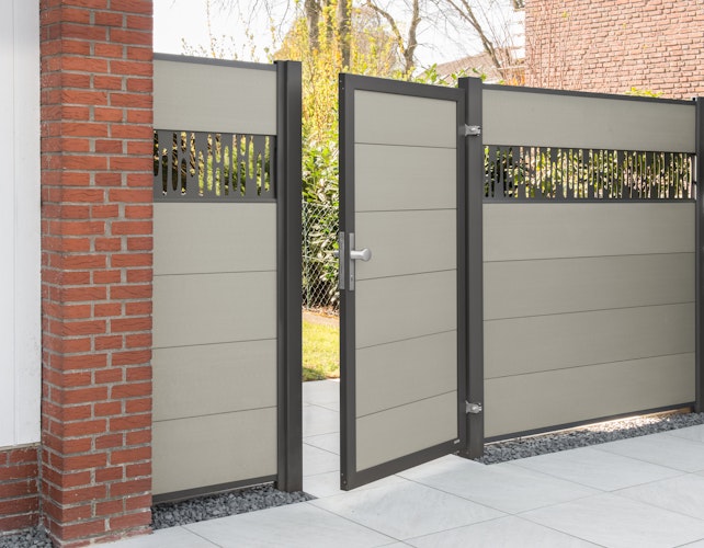 TraumGarten System WPC XL Einzeltor Universal