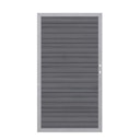 Vorschaubild TraumGarten System WPC Platinum Einzeltor mit Diagonalstrebe