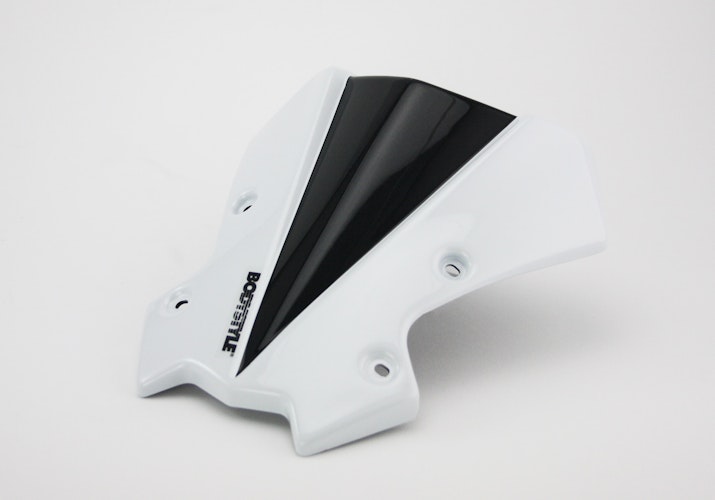 BODYSTYLE Sportsline Scheinwerferverkleidung ABS Kunststoff schwarz/weiß für KAWASAKI Z900, Z900 (70 kW)