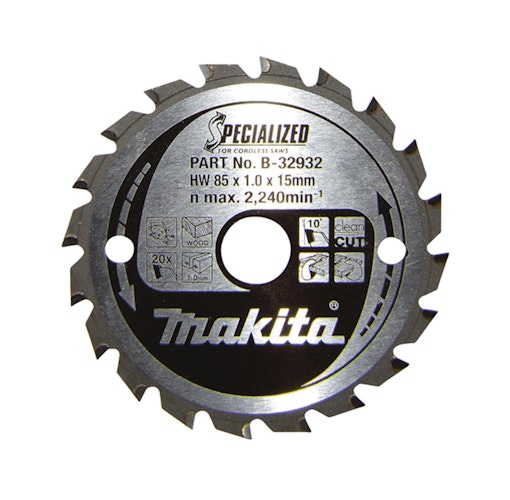 Makita SPECIALIZED Sägeb.85x15x20Z B-32932