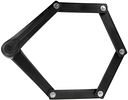 Vorschaubild Axa Faltschloss Fold 85 cm schwarz 2,5" Mod. 25