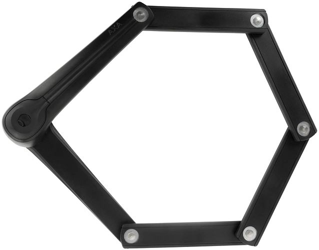 Axa Faltschloss Fold 85 cm schwarz 2,5" Mod. 25