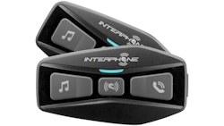 Interphone Helmkommunikationssystem Double-Kit, inkl. Zubehör