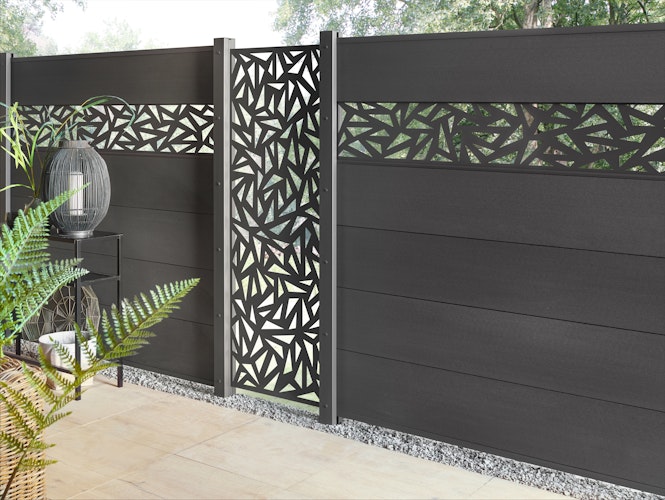 TraumGarten System WPC XL Zaun-Set