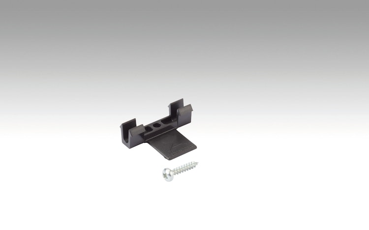 MEISTER Klipse für Deckenabschlußleisten Kunststoff (ABS)